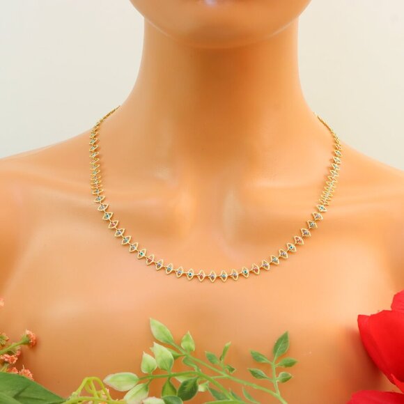 "New Beautiful Design Necklace Chain for Women/Girls, Gift, N659 - Picture 12 of 14